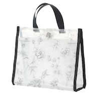 スパバッグ(BW花ラインアート柄)