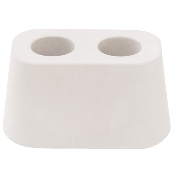 多孔質セラミック 歯ブラシスタンド 2本用(HT 1608 MO) 2枚目画像