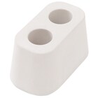 多孔質セラミック 歯ブラシスタンド 2本用(HT 1608 MO) 3枚目画像