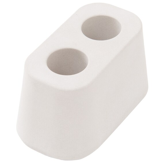 多孔質セラミック 歯ブラシスタンド 2本用(HT 1608 MO) 3枚目画像