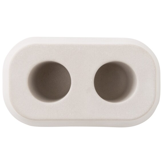 多孔質セラミック 歯ブラシスタンド 2本用(HT 1608 MO) 4枚目画像