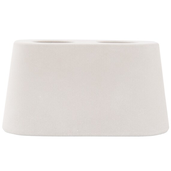 多孔質セラミック 歯ブラシスタンド 2本用(HT 1608 MO) 5枚目画像