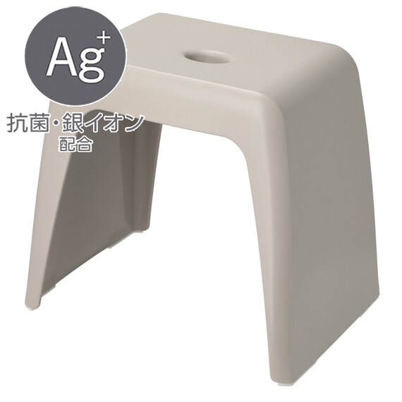 通気性が良い 抗菌風呂いす 高さ35cm(MO RF01) 1枚目画像
