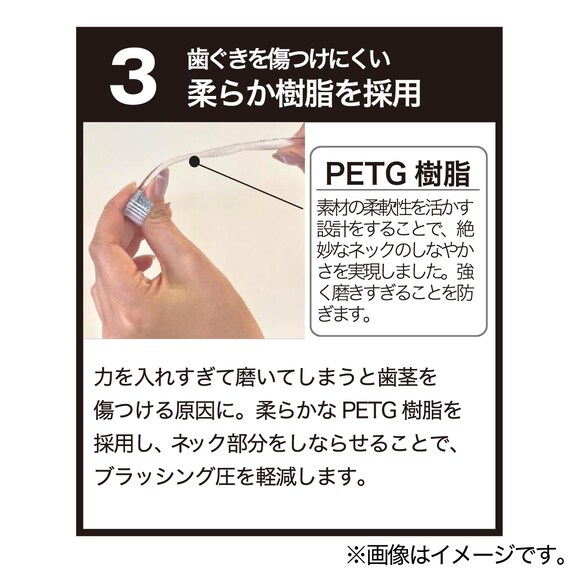 歯ブラシ(カラッポ ネコチャン OM22) 8枚目画像