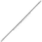 ステンレス巻き伸縮物干し竿(ハンガー掛け付き 約1.4~2.5m MO BH2) 2枚目画像