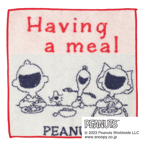 ミニタオル(スヌーピー yumyum WH) 1枚目画像