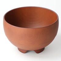 【デコホーム商品】木目汁椀(カサネテキレイ L BR)