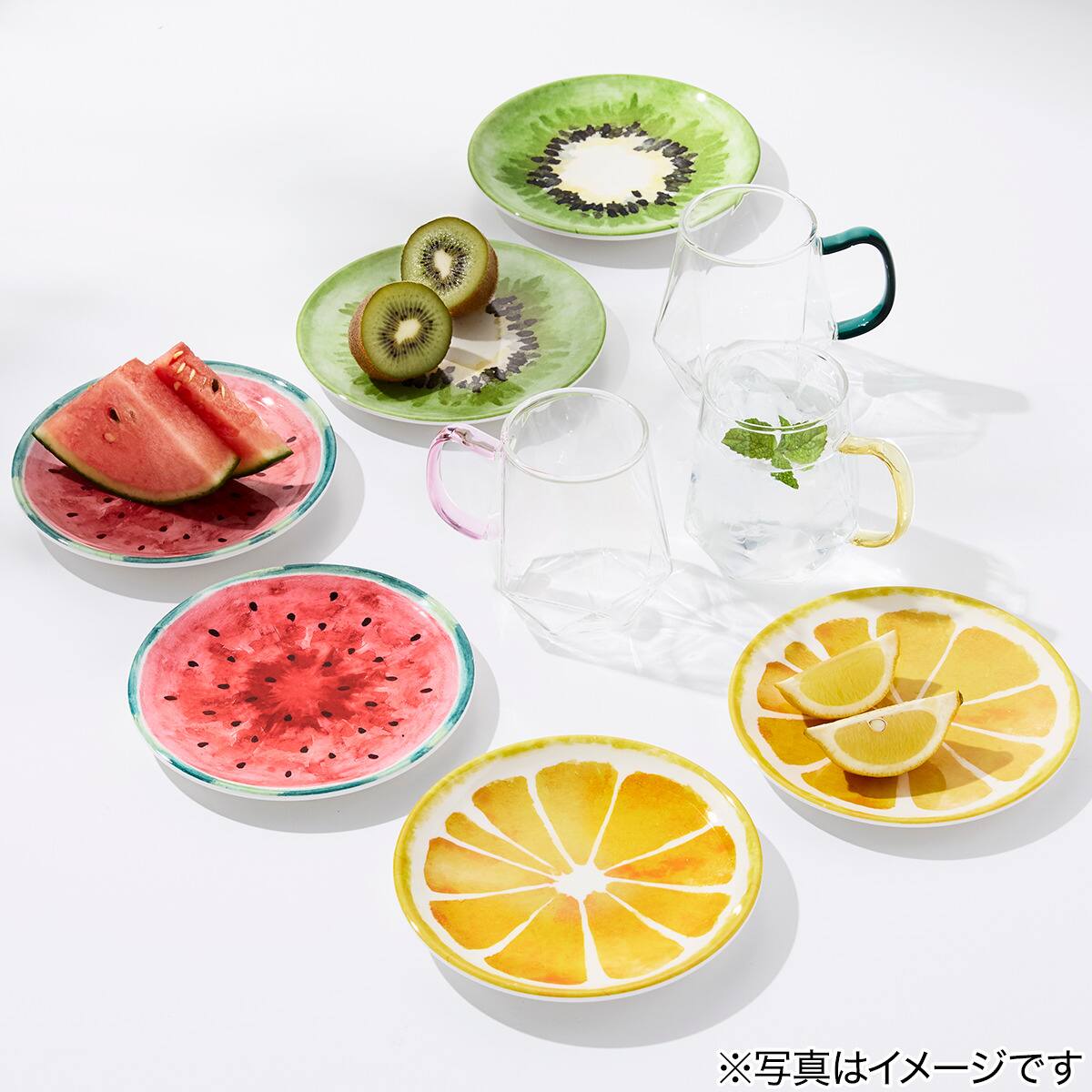 メラミンプレート 15cm(スイカ) | ニトリネット【公式】 家具
