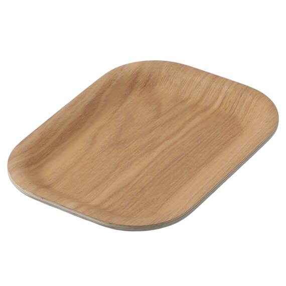 すべりにくい木製トレー SS(NA GF18) 4枚目画像