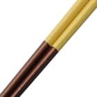 手になじむ三角箸(23cm マスタード) 5枚目画像