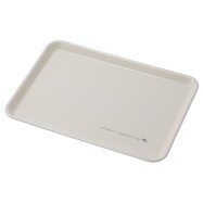 【デコホーム商品】抗菌電子レンジトレー(長角 NS ピーチWH)