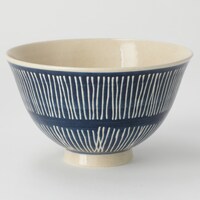 【デコホーム商品】軽量飯椀(撥水千段 NV)