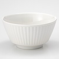 【デコホーム商品】反らし茶碗(WH)