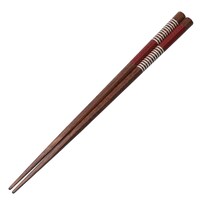 【デコホーム商品】持ちやすい八角箸(レッド)