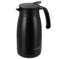 【デコホーム商品】卓上ポット 容量1.0L(ブラック ID02)
