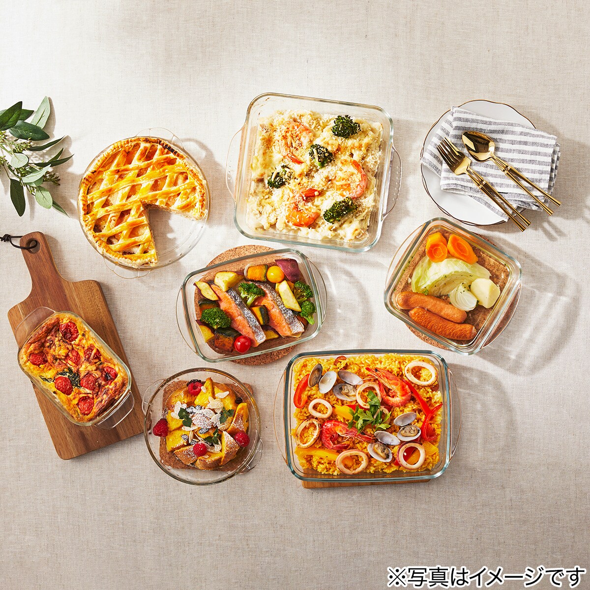 耐熱ガラスプレート(800ml LS01) | ニトリネット【公式】 家具