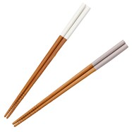 【デコホーム商品】軽い抗菌塗箸 22.5cm(2P)