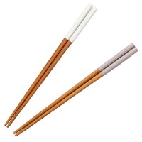 【デコホーム商品】軽い抗菌塗箸 22.5cm(2P)
