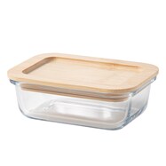 【デコホーム商品】耐熱ガラス保存容器(132SQ)