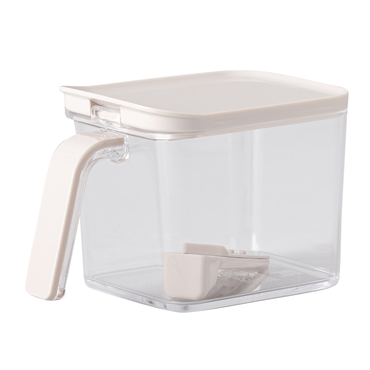【デコホーム商品】調味料ポット 640ml(スプーン付き MO 640) ニトリ