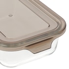 耐熱ガラス保存容器 650ml 長方形 5枚目画像