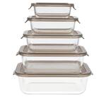 耐熱ガラス保存容器 1040ml 長方形 6枚目画像