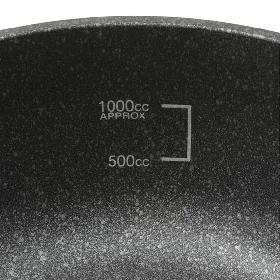 IH・ガス火 超軽量マーブルコートフライパン 深型20cm(MO KF23) 9枚目画像