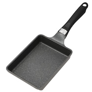 ガス火 超軽量マーブルコートエッグパン(13×18cm MO KF372)