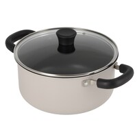 【デコホーム商品】IH・ガス火 ソフトグリップ両手鍋(22cm MO DY10)