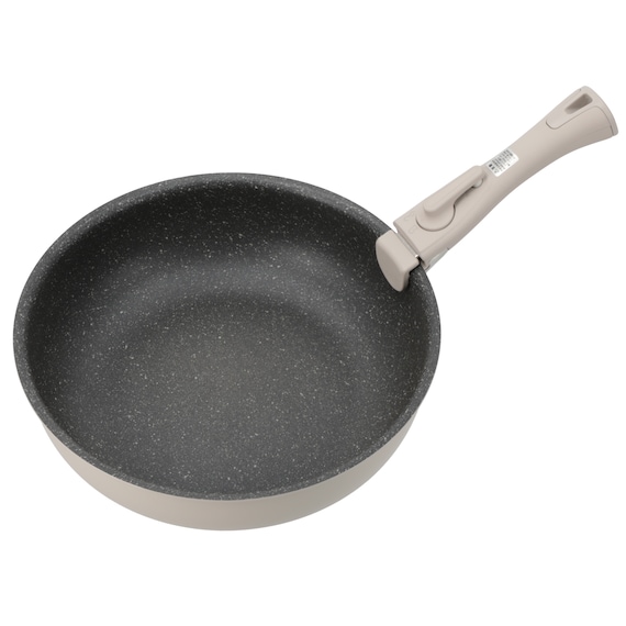 IH・ガス火 取っ手が取れる深型フライパン 26cm(MO TORERU2) 7枚目画像