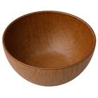 撥水 木製風 12cmボウル(MBR) 4枚目画像