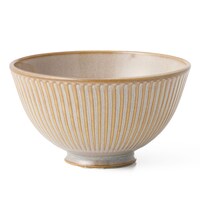 【デコホーム商品】軽量飯椀ソギ カルエクレ・デコ(中 ベージュ)