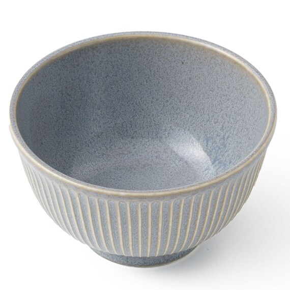 軽量飯椀ソギ カルエクレ・デコ(大 グレー) 2枚目画像