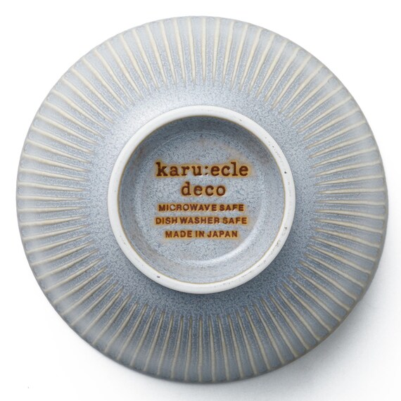 軽量飯椀ソギ カルエクレ・デコ(大 グレー) 4枚目画像