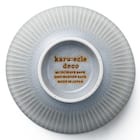 軽量飯椀ソギ カルエクレ・デコ(大 グレー) 4枚目画像