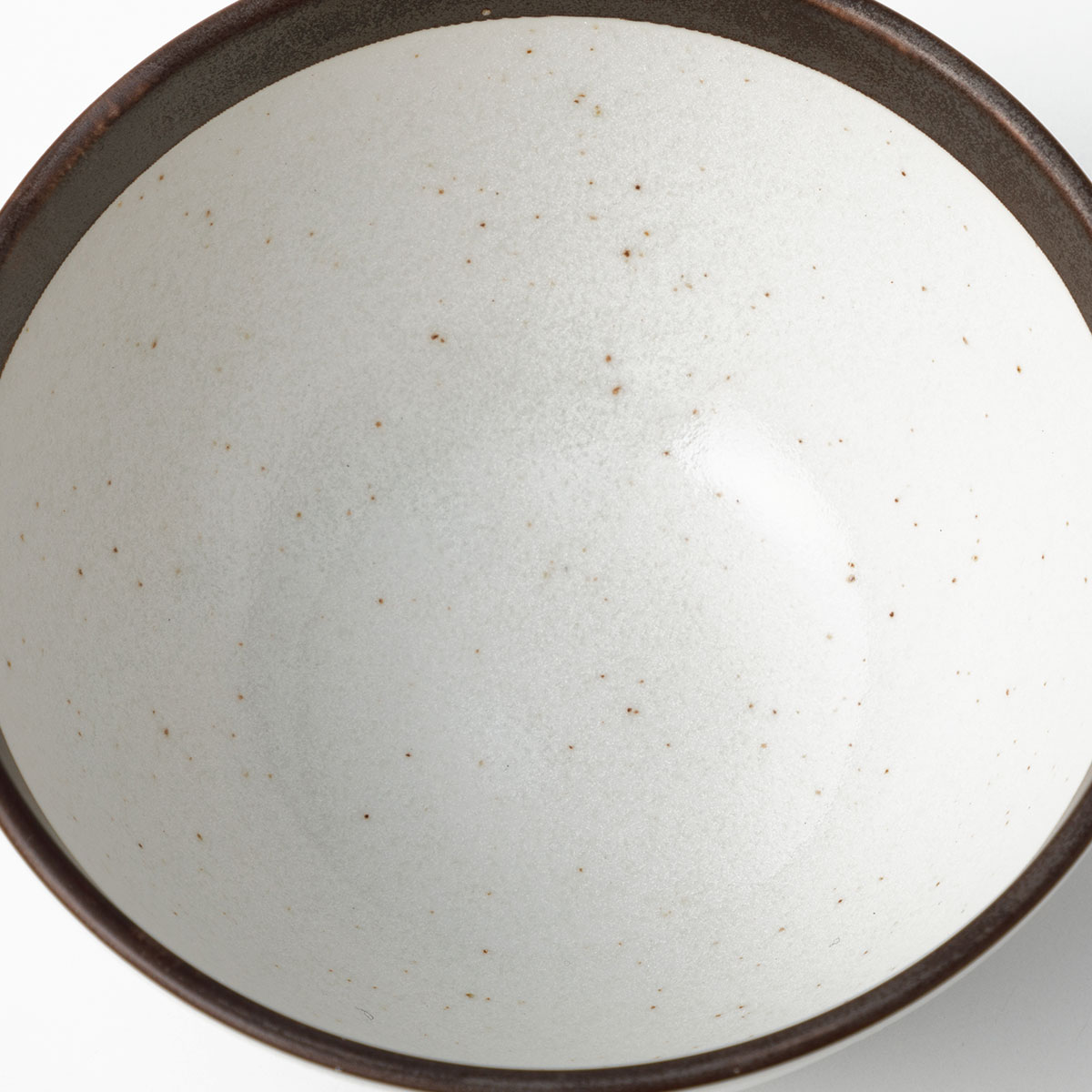 超軽量飯椀 中 カル：エクレ デコ 錆(白唐津) | ニトリネット【公式