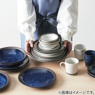 超軽量大皿　カル：エクレ　デコ　錆(窯変紺)【期間限定価格：12/12～1/12まで】