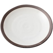 超軽量大皿 カル:エクレ デコ 錆(白唐津)【期間限定価格:12/12~1/12まで】