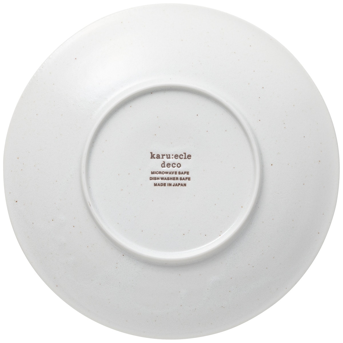 皿 超軽量特大皿 カル：エクレ デコ 錆(白唐津) | ニトリネット【公式