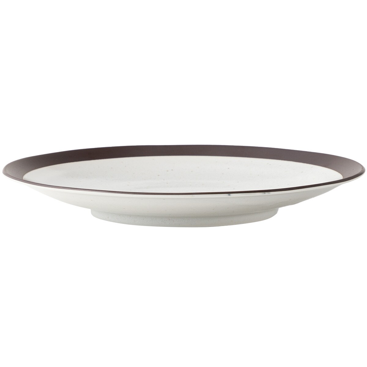 超軽量特大皿 カル：エクレ デコ 錆(白唐津) | ニトリネット【公式