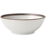 超軽量中鉢 カル:エクレ デコ 錆(白唐津)【期間限定価格:12/12~1/12まで】