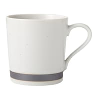 超軽量マグカップ カル:エクレ デコ 錆(白唐津)