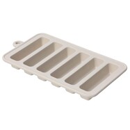 【デコホーム商品】氷が取り出しやすいシリコーンアイストレー(モカ 6CB625)