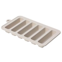 氷が取り出しやすいシリコーンアイストレー(モカ 6CB625)