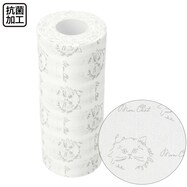 【デコホーム商品】抗菌カット式台ふきん 67カット(DH 67P ネコ)