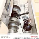 ざる・ボウル・フライパンスタンド(幅46～86cm DH860) 7枚目画像