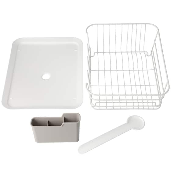 水切りバスケット(ディッシュドレイナー アルバーノ MO) 5枚目画像