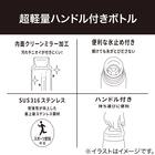 軽量ボトル(460mL WH LB03) 5枚目画像