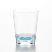 【デコホーム商品】オーロラタンブラー(300mL ブルー/クリア PC300)