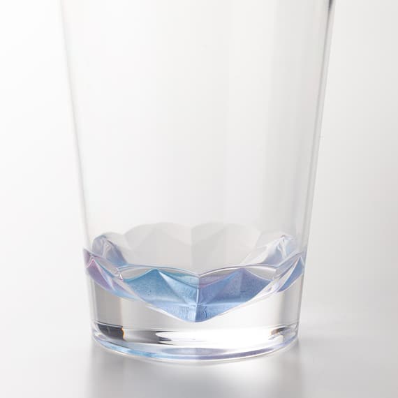 オーロラタンブラー(500mL パープル/クリア PC500) 2枚目画像